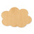 Clouds Wood Cutout - Unfinished Baltic Birch Craft Shape