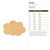 Clouds Wood Cutout - Unfinished Baltic Birch Craft Shape