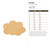 Clouds Wood Cutout for Crafts, Unfinished Baltic Birch Craft Shape