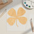 Clover 1 Wood Cutout Craft Blank, Unfinished Baltic Birch DIY Shape for Crafts and Decor