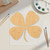 Clover 1 Wood Cutout - Unfinished Baltic Birch Craft Shape