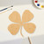 Clover 1 Wood Cutout - Unfinished Baltic Birch Craft Shape
