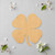 Clover 2 Wood Cutout - Unfinished Baltic Birch Craft Shape