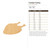 Cooked Turkey Wood Cutout for Crafts, Unfinished Baltic Birch Craft Shape