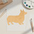 Corgi Wood Cutout - Unfinished Baltic Birch Craft Shape