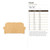 Couch Wood Cutout - Unfinished Baltic Birch Craft Shape