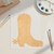 Cowboy Boot 2 Wood Cutout for Crafts, Unfinished Baltic Birch Craft Shape