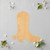 Cowboy Boot 2 Wood Cutout for Crafts, Unfinished Baltic Birch Craft Shape