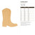 Cowboy Boot 3 Wood Cutout Craft Blank, Unfinished Baltic Birch DIY Shape for Crafts and Decor