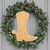 Cowboy Boot Wood Cutout - Unfinished Baltic Birch Craft Shape