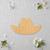 Cowboy Hat Wood Cutout - Unfinished Baltic Birch Craft Shape