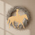 Cowboy On Horse Wood Cutout for Crafts, Unfinished Baltic Birch Craft Shape
