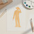 Cowboy Wood Cutout Craft Blank, Unfinished Baltic Birch DIY Shape for Crafts and Decor