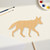 Coyote Wood Cutout - Unfinished Baltic Birch Craft Shape