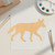 Coyote Wood Cutout for Crafts, Unfinished Baltic Birch Craft Shape