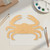 Crab 1 Wood Cutout - Unfinished Baltic Birch Craft Shape