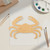 Crab Wood Cutout - Unfinished Baltic Birch Craft Shape
