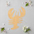 Crawfish Wood Cutout for Crafts, Unfinished Baltic Birch Craft Shape