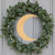 Crecent Moon 1 Wood Cutout Craft Blank, Unfinished Baltic Birch DIY Shape for Crafts and Decor