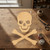Crossbones Wood Cutout - Unfinished Baltic Birch Craft Shape