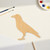 Crow Wood Cutout - Unfinished Baltic Birch Craft Shape