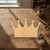 Crown 1 Wood Cutout - Unfinished Baltic Birch Craft Shape