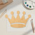 Crown 2 Wood Cutout - Unfinished Baltic Birch Craft Shape