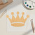 Crown 2 Wood Cutout for Crafts, Unfinished Baltic Birch Craft Shape