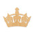 Crown 4 Wood Cutout - Unfinished Baltic Birch Craft Shape
