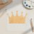 Crown Wood Cutout Craft Blank, Unfinished Baltic Birch DIY Shape for Crafts and Decor