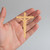 Crucifix 2 Wood Cutout Craft Blank, Unfinished Baltic Birch DIY Shape for Crafts and Decor