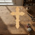 Crucifix Wood Cutout Craft Blank, Unfinished Baltic Birch DIY Shape for Crafts and Decor