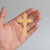 Crucifix Wood Cutout Craft Blank, Unfinished Baltic Birch DIY Shape for Crafts and Decor