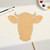Dairy Cow Head Wood Cutout - Unfinished Baltic Birch Craft Shape