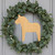 Dala Horse Wood Cutout Craft Blank, Unfinished Baltic Birch DIY Shape for Crafts and Decor