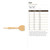 Dart Wood Cutout - Unfinished Baltic Birch Craft Shape