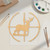 Deer In Scope Wood Cutout - Unfinished Baltic Birch Craft Shape