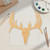 Deer Skull Wood Cutout - Unfinished Baltic Birch Craft Shape
