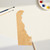 Delaware Wood Cutout for Crafts, Unfinished Baltic Birch Craft Shape