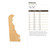 Delaware Wood Cutout for Crafts, Unfinished Baltic Birch Craft Shape
