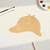 Detective Hat Wood Cutout Craft Blank, Unfinished Baltic Birch DIY Shape for Crafts and Decor