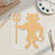 Devil Wood Cutout - Unfinished Baltic Birch Craft Shape