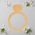 Diamond Ring Wood Cutout Craft Blank, Unfinished Baltic Birch DIY Shape for Crafts and Decor