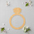 Diamond Ring Wood Cutout - Unfinished Baltic Birch Craft Shape