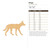 Dingo Wood Cutout for Crafts, Unfinished Baltic Birch Craft Shape