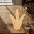 Dinosaur Footprint Wood Cutout - Unfinished Baltic Birch Craft Shape
