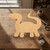 Dinosaur Wood Cutout Craft Blank, Unfinished Baltic Birch DIY Shape for Crafts and Decor