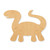 Dinosaur Wood Cutout - Unfinished Baltic Birch Craft Shape