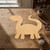 Dinosaur Wood Cutout - Unfinished Baltic Birch Craft Shape