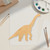 Diplodocus Wood Cutout - Unfinished Baltic Birch Craft Shape